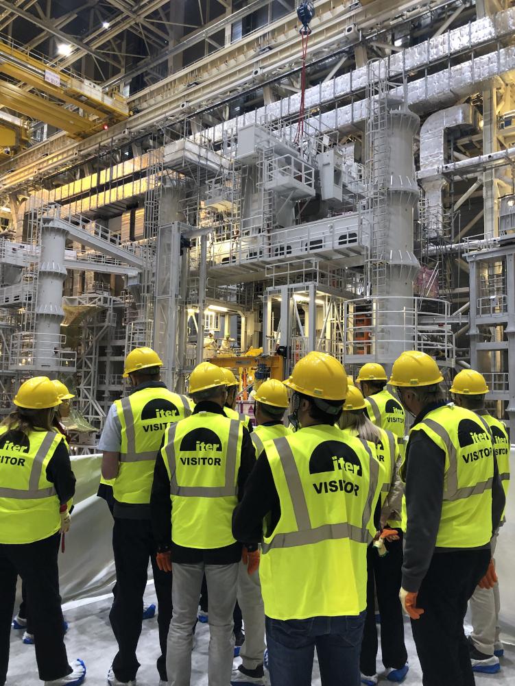 INRA visite l'installation ITER