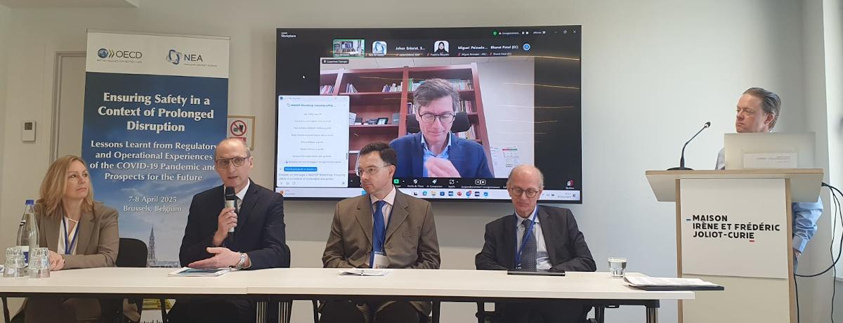 Intervenants du Workshop Ensuring safety in a context of prolonged disruption
