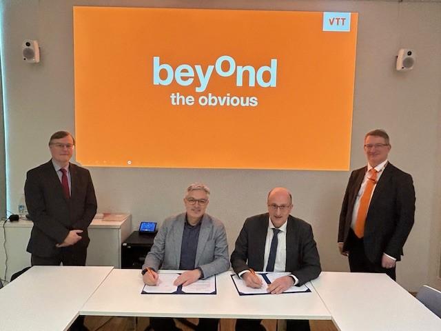 Renouvellement de l’accord de coopération entre l’ASNR et VTT sur le projet de recherche ODOBA.