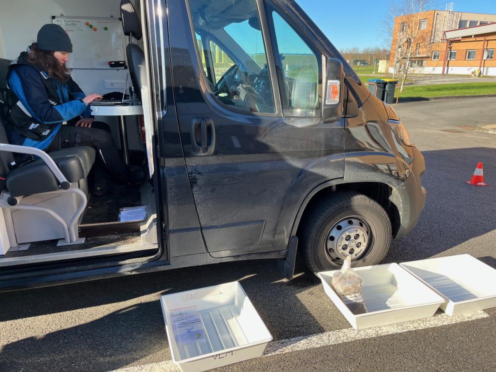 Moyens mobiles de l'IRSN en intervention