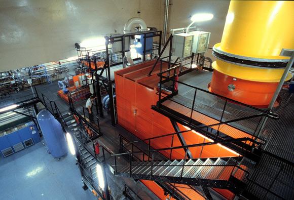 Four d'incinération de l'usine CENTRACO à Marcoule dans le Gard