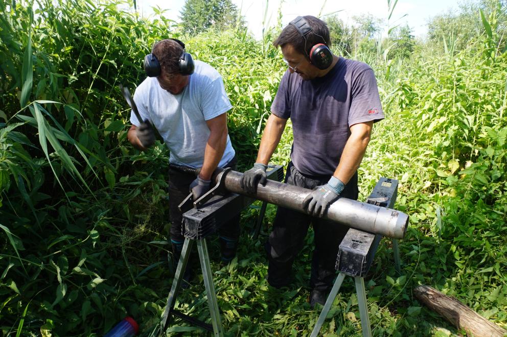 Extraction des archives sédimentaires